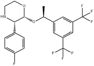 [2R-[2aR*),3a]-2-[1-[3,5-Bis(trifluoromethyl)phenyl]ethoxy]-3-(4-fluorophenyl)morpholine cas 170729-79-0
