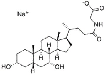 Glycochenodeoxycholic Acid Sodium Salt cas 16564-43-5