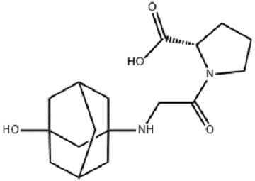 Vildagliptin Carboxylic Acid cas 565453-40-9