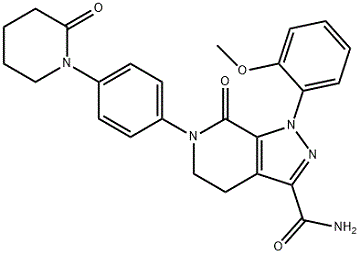 Apixaban Impurity 2 cas 1801881-16-2