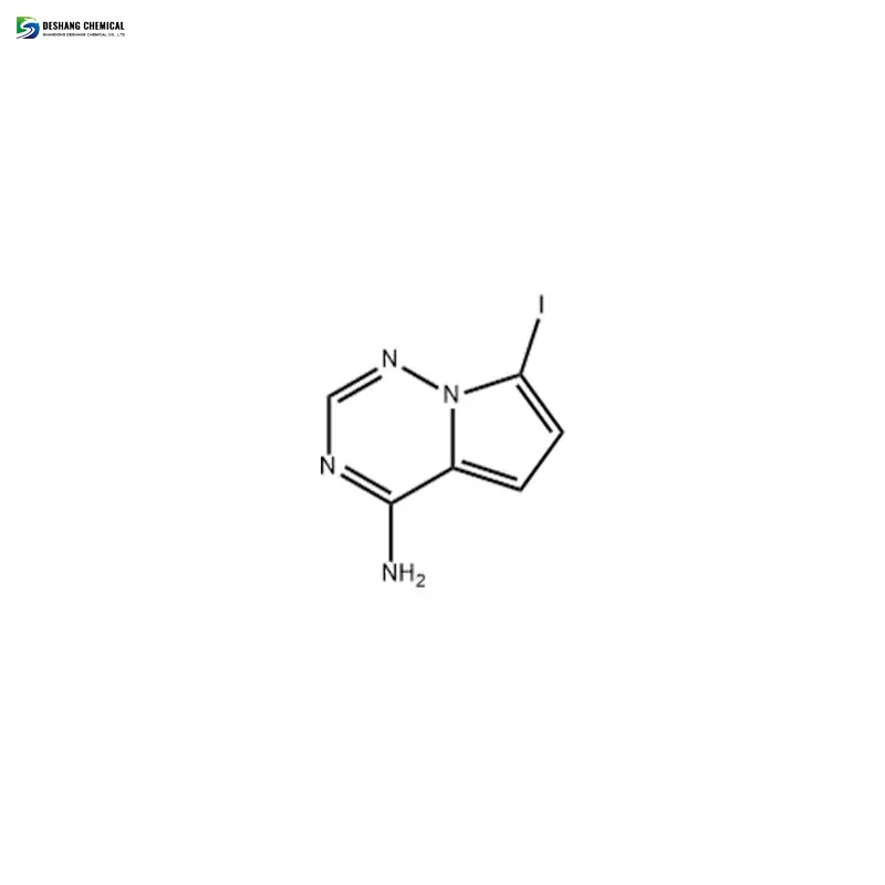 Preparation of 4-amino-7-iodopyrrolo [2,1-f ] [1,2,4] triazine